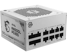 Maitinimo šaltinis msi mag a850gl pcie5 baltas 850w 80+ auksinis atx 3.1