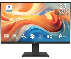 MSI Monitorius 27 cali pro mp273q e14 led/wqhd/flat/144hz/juoda