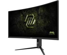 MSI Monitorius 34 cale mag 342cqrf e20 uwqhd/curved/200hz/juoda