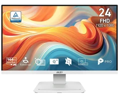 MSI Monitorius pro mp241w e14v 23.8 cala/fhd/flat/144hz/baltas