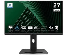 MSI Monitorius pro mp275pg 27 cali/led/fhd/flat/100hz/juoda