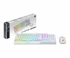MSI Rinkinys Klaviatūra ir pelė vigor gk30 combo balta