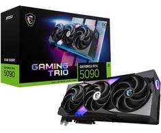 Vaizdo plokštė Karta graf. msi rtx 5090 32g gaming trio oc
