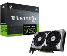 MSI Vaizdo plokštė geforce rtx 5050 8gb ventus 2x oc gddr6 128bit dp/hdmi