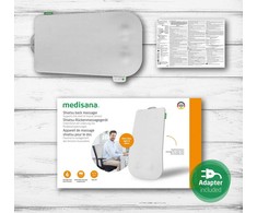 Shiatsu masažinė užmauta ant fotelio Medisana MC 600, 4 besisukančios galvutės | šilumos funkcija | 685 x 415 x 98 mm