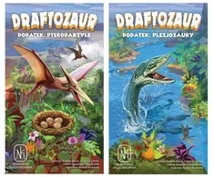 Nasza Ksiegarnia Mūsų knygynas Draftosaur 2 priedai Pterodactyls, Plesiosaur 01429