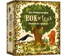 Stalo žaidimas Metai miške. Voverė ir bokštas Nasza Księgarnia, PL