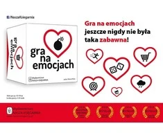 Stalo žaidimas Nasza Księgarnia Emocijų žaidimas, PL