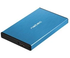 Natec Kieszeń zewnętrzna hdd/ssd sata rhino go 2,5 usb 3.0 mėlyna