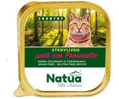 NA2 NATUA Country Sterilised Ham – šlapias kačių maistas – 100g