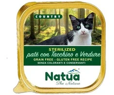 NA2 NATUA Country Sterilised kalakutiena with vegetables – šlapias kačių maistas – 100g