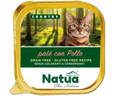 NA2 NATUA Country vištiena – šlapias kačių maistas – 100g