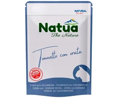 Natua Natural tuńczyk su doradą mokra karma katei 70g