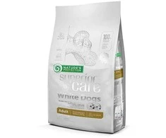 „Nature's Protection“ sausas maistas baltiems šunims mažų ir mini veislių suaugusiems su ėdalu 1,5kg