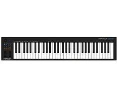 Nektar GX61 MIDI keyboard 61 keys USB Juodas