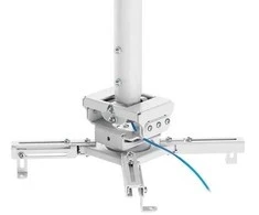 Laikiklis NEOMOUNTS PROJECTOR CEILING MOUNT (HEIGHT ADJUSTABLE: 60-90 CM) Baltas