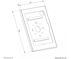 Neomounts Obudowa tabletu wl15-602bl1