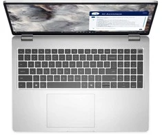 Nešiojamas kompiuteris Dell Pro 16 Plus PB16250 W11P Ultra 7 268V/32GB/512GB CL25/16.0 FHD+/ARC/FGRPR&amp;SMTCD/FHD/IRCAM/MIC/WWAN ready+BT/bcklkb/3c/Vpro/3yps aliuminis