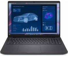 Nešiojamas kompiuteris „Dell Pro Max 16“ darbo stotis MC16255 W11P AMD Ryzen 370 32 GB 1 TB NVIDIA RTX Pro 1000 FGRPR ir SMTCD FHD kamera ir mikrofonas WLAN+BT 16.0 QHD+ 6C 130W/3YPS