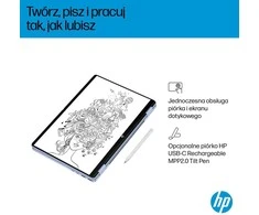 Nešiojamas kompiuteris HP OmniBook 5 Flip - Core 5 120U | 14" 2K Dotyk | 16GB | 512GB | W11H | Błękit nieba