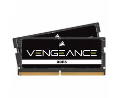 Nešiojamo kompiuterio atmintis Corsair Atmintis ddr5 vengeance 32gb/4800 (2*16) cl40 sodimm, juoda