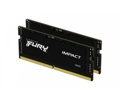 Nešiojamo kompiuterio atmintis Kingston Atmintis ddr5 sodimm fury impact 32gb (2*16gb)/6000 cl38