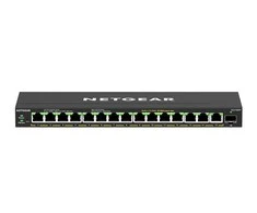 Šakotuvas NETGEAR 16PT GE Plus komutatorius su didelio galingumo POE+