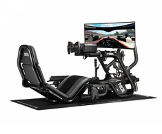 Laikiklis „Next Level Racing F-GT Pro“ pavarų perjungimo svirties ir rankinio stabdžio svirties priedas | Maksimalus svoris (keliamoji galia) 30 kg | Juodas