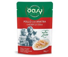 Maisto produktai - Oasy More Love Vištiena su Antiena Drėgnas Maistas 70g