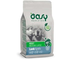 Šunų maistas - Oasy One Animal Protein Adult Medium/Large ėriena 10kg