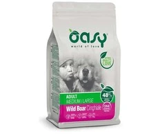 Šunų maistas - Oasy One Animal Protein Adult Medium/Large šerniena 27% Protein