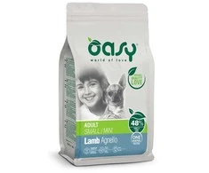 Šunų maistas - Oasy One Animal Protein Adult Small/Mini ėriena 2.5kg