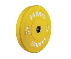 HMS CBR15 OLYMPIC PLATE - BUMPER 15 KG (yellow)