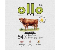 OLLO Plus Collagen Mono jautiena - wet dog food - 800g
