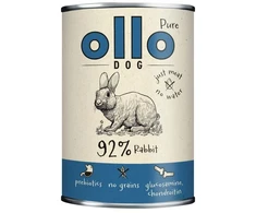 OLLO Pure triušiena - wet dog food - 400g