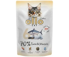 OLLO Cat No. 6 Tuna and mussels - wet cat food - 85g