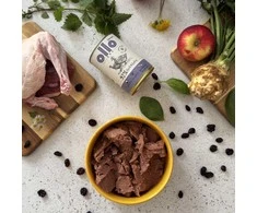 OLLO Umami antiena and kalakutiena – drėgnas ėdalas šunims – 850g