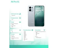 Oppo A6 PRO 5G 8/256GB Pilka