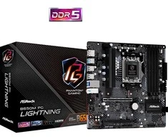 Pagrindinė plokštė ASROCK B650M PG LIGHTNING AM5 mATX 4x DDR5 2.5G LAN