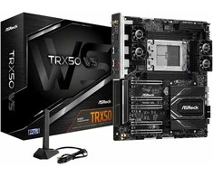 Pagrindinė plokštė Asrock TRX50 WS, AMD TRX50, sTR5, E-ATX