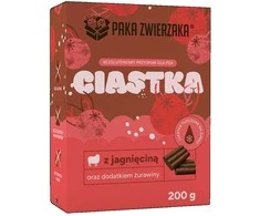 Šunų skanėstas - PAKA ZWIERZAKA Aviena su spanguolėmis 200g Be grūdų Be glitimo