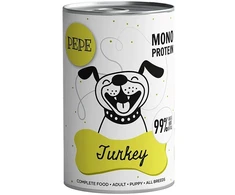 PAKA ZWIERZAKA PEPE kalakutiena mono - wet dog food - 400g