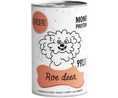 PAKA ZWIERZAKA Pepe Roe deer - wet dog food - 400g
