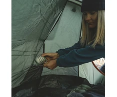 Kempingo Palapinė - Easy Camp 3 Asmenų Vandeniui Atspari Palapinė Su Vėdinimu, 2,9kg, Žalia