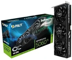 Vaizdo plokštė palit rtx5060 ti infinity 3 oc 16gb gddr7 hdmi 3xdp