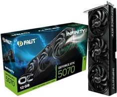 Vaizdo plokštė vga pcie16 rtx5070 12gb gddr7 palit