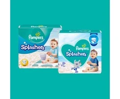Sauskelnės-Kelnaitės PAMPERS Pants Splashers, 5 dydis 14+ kg, 10 vnt.