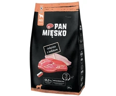 P. Mėsa Veršiena su kalakutiena XL - sausas šunų maistas - 20 kg