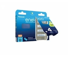Panasonic Eneloop AAA 800 mah baterija 4 vnt + dėžutė