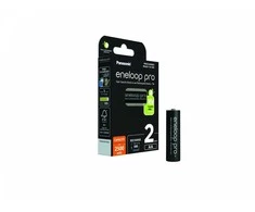 Panasonic eneloop pro aa 2500mah 2 vnt